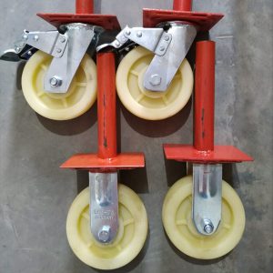 roda caster 6 dan 8 scaffolding